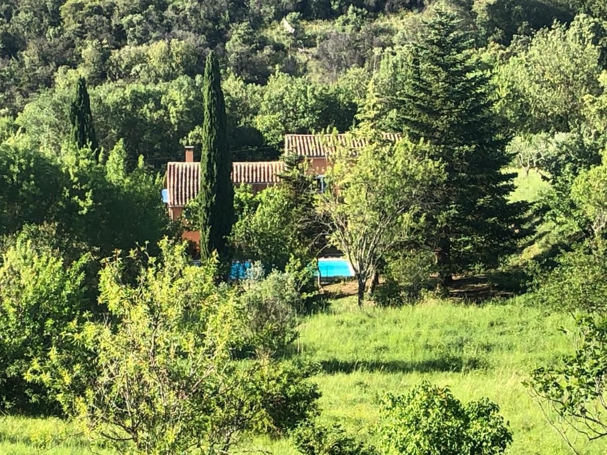 Villa Le Mas Cévenol à Saint-Hilaire-de-Brethmas Extérieur photo