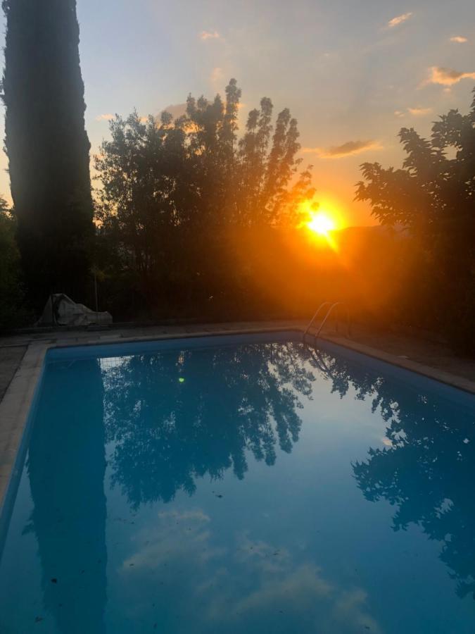Villa Le Mas Cévenol à Saint-Hilaire-de-Brethmas Extérieur photo