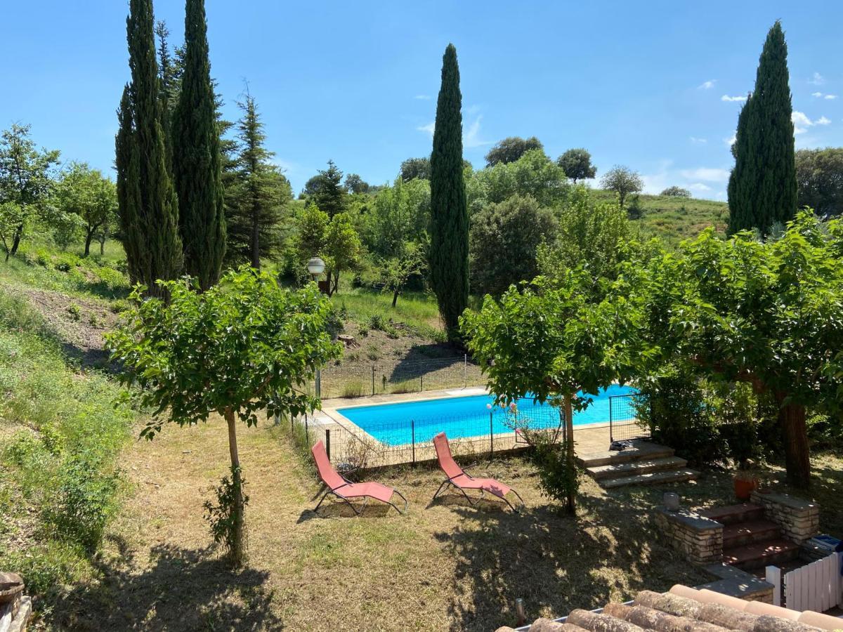 Villa Le Mas Cévenol à Saint-Hilaire-de-Brethmas Extérieur photo
