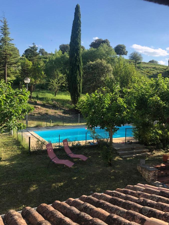 Villa Le Mas Cévenol à Saint-Hilaire-de-Brethmas Extérieur photo