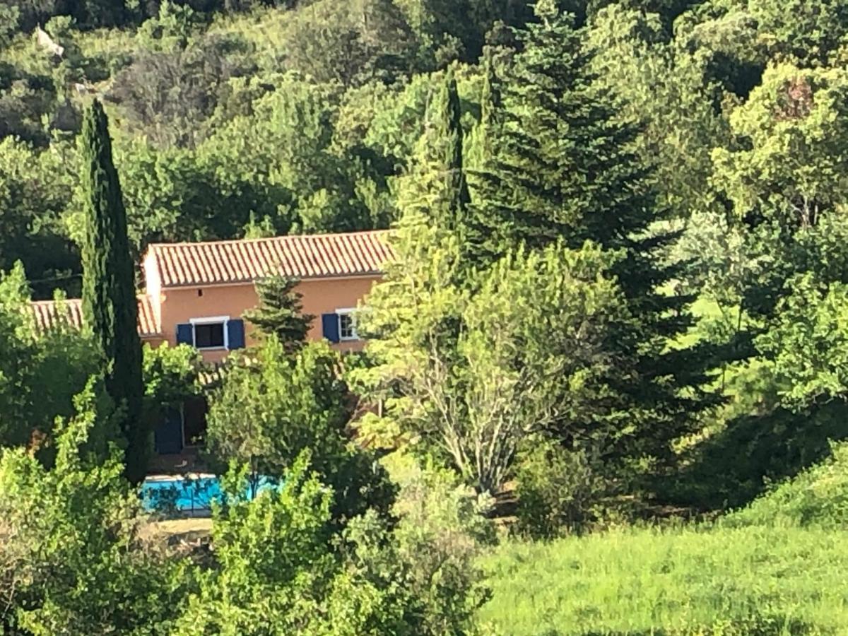 Villa Le Mas Cévenol à Saint-Hilaire-de-Brethmas Extérieur photo