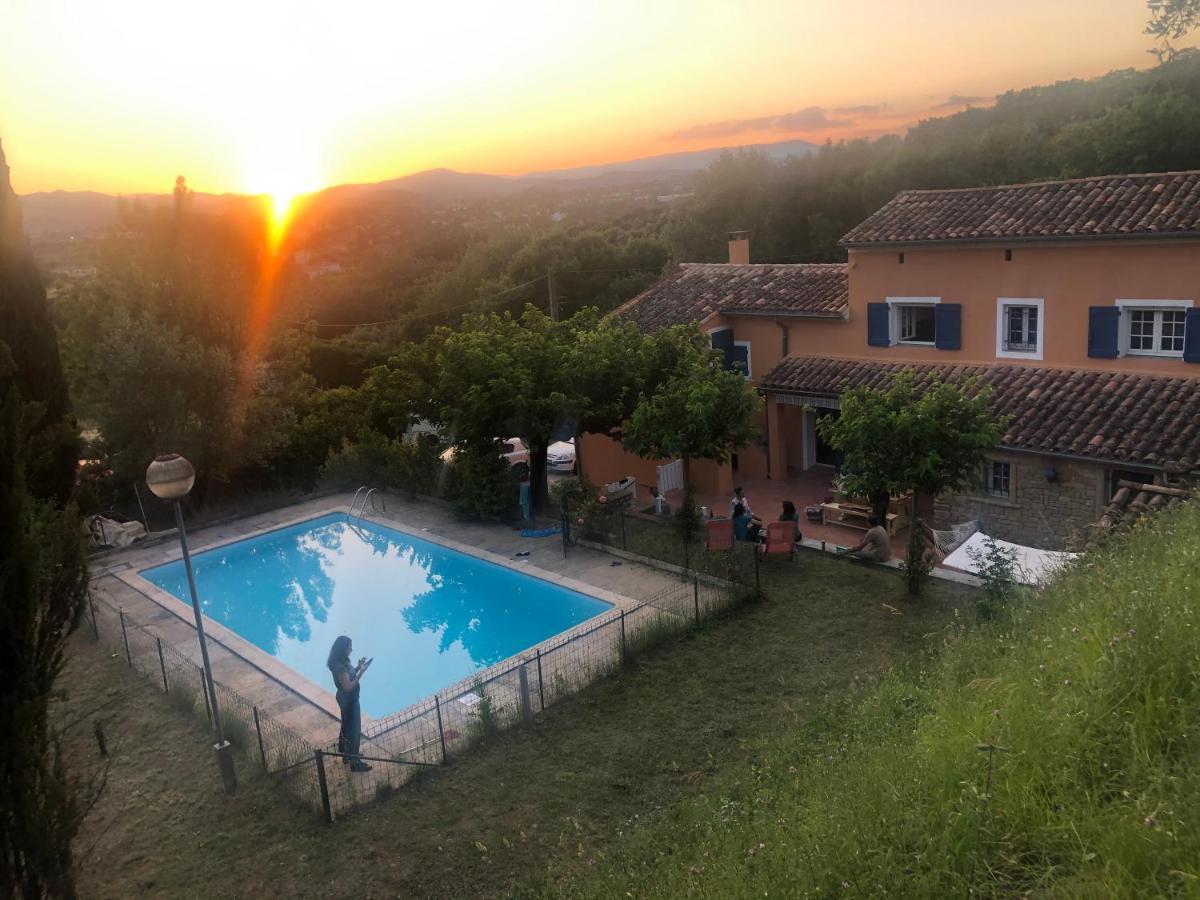 Villa Le Mas Cévenol à Saint-Hilaire-de-Brethmas Extérieur photo