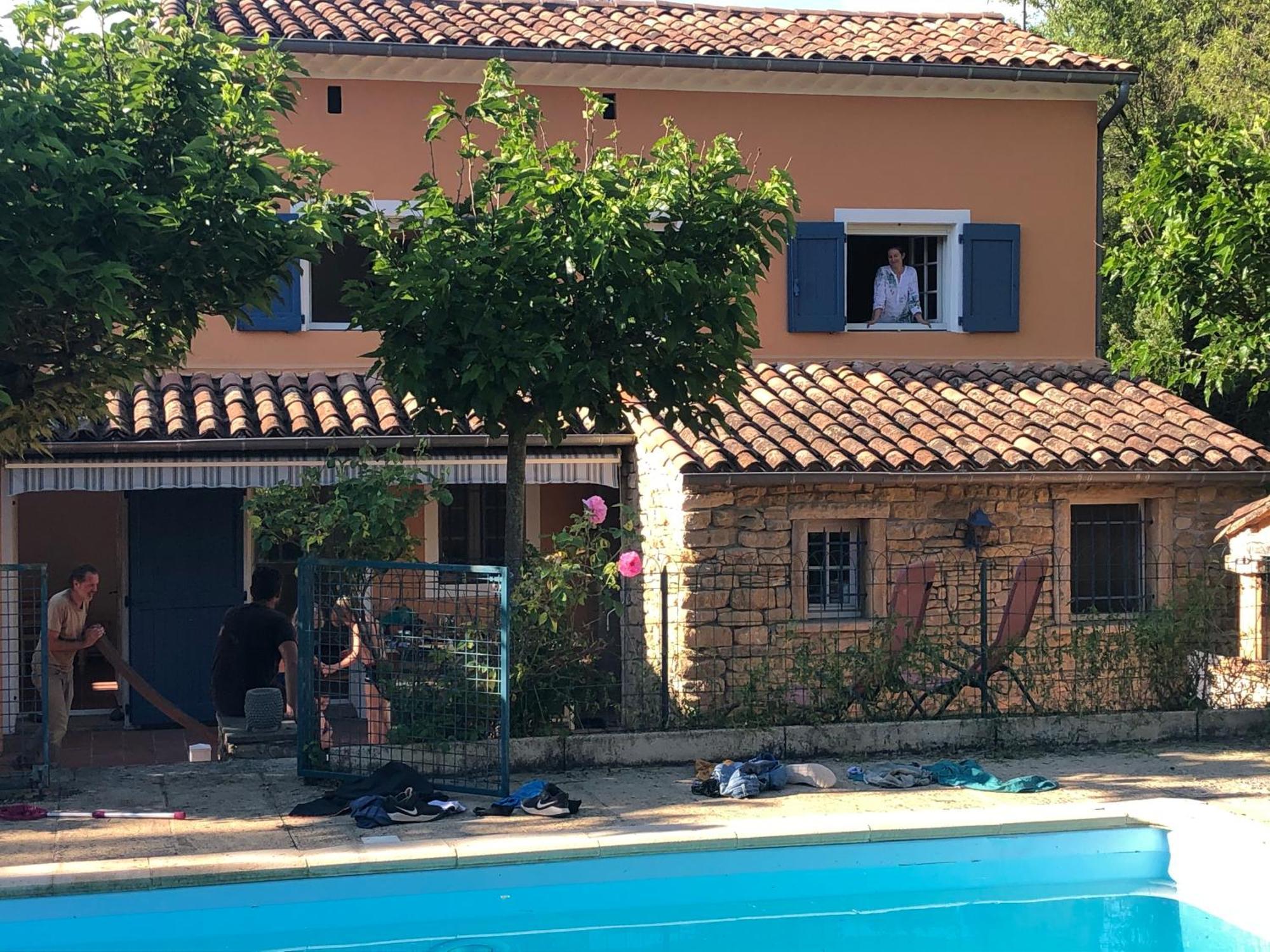 Villa Le Mas Cévenol à Saint-Hilaire-de-Brethmas Extérieur photo