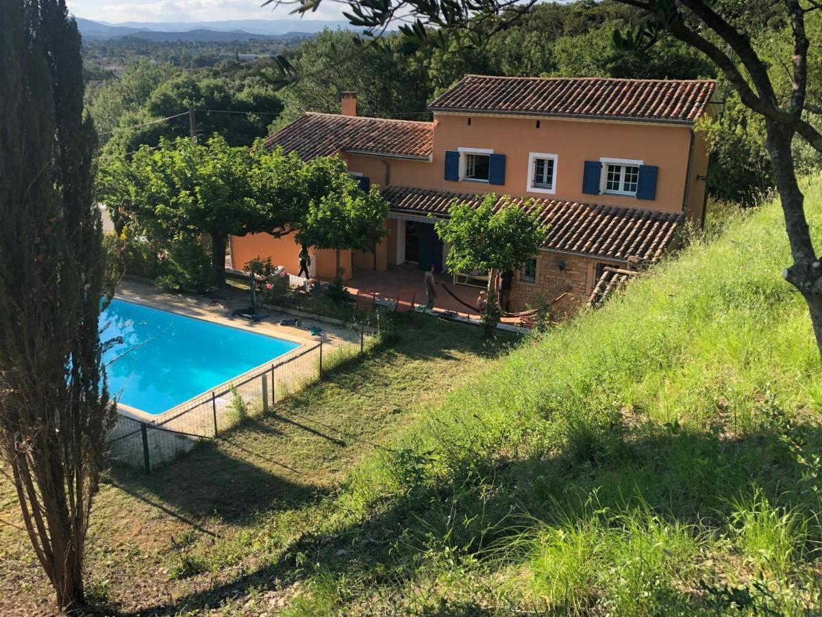 Villa Le Mas Cévenol à Saint-Hilaire-de-Brethmas Extérieur photo