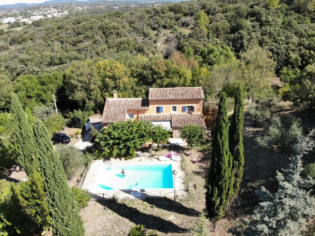 Villa Le Mas Cévenol à Saint-Hilaire-de-Brethmas Extérieur photo