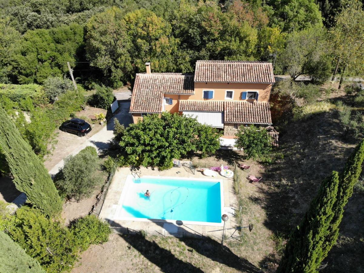 Villa Le Mas Cévenol à Saint-Hilaire-de-Brethmas Extérieur photo