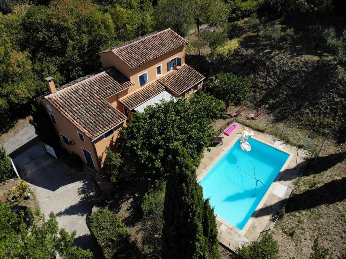 Villa Le Mas Cévenol à Saint-Hilaire-de-Brethmas Extérieur photo