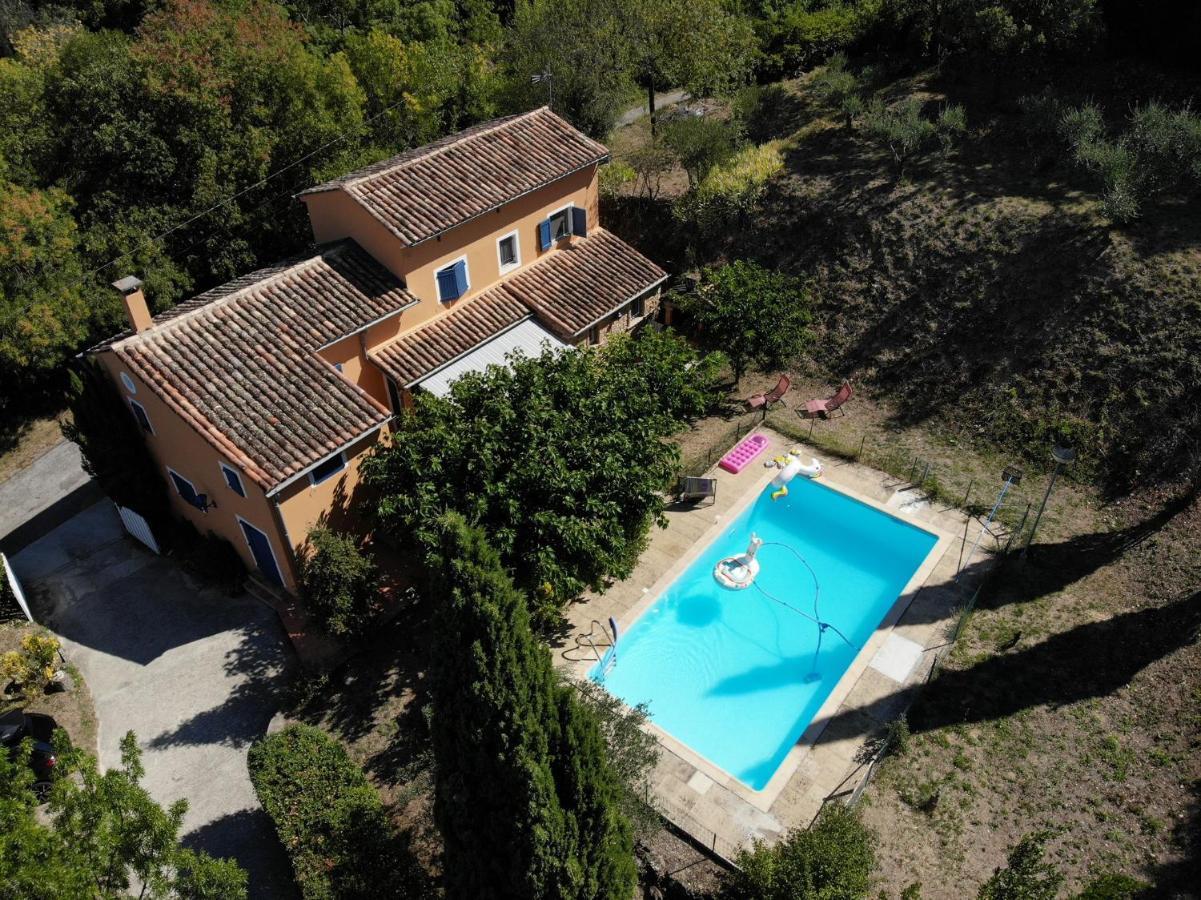 Villa Le Mas Cévenol à Saint-Hilaire-de-Brethmas Extérieur photo